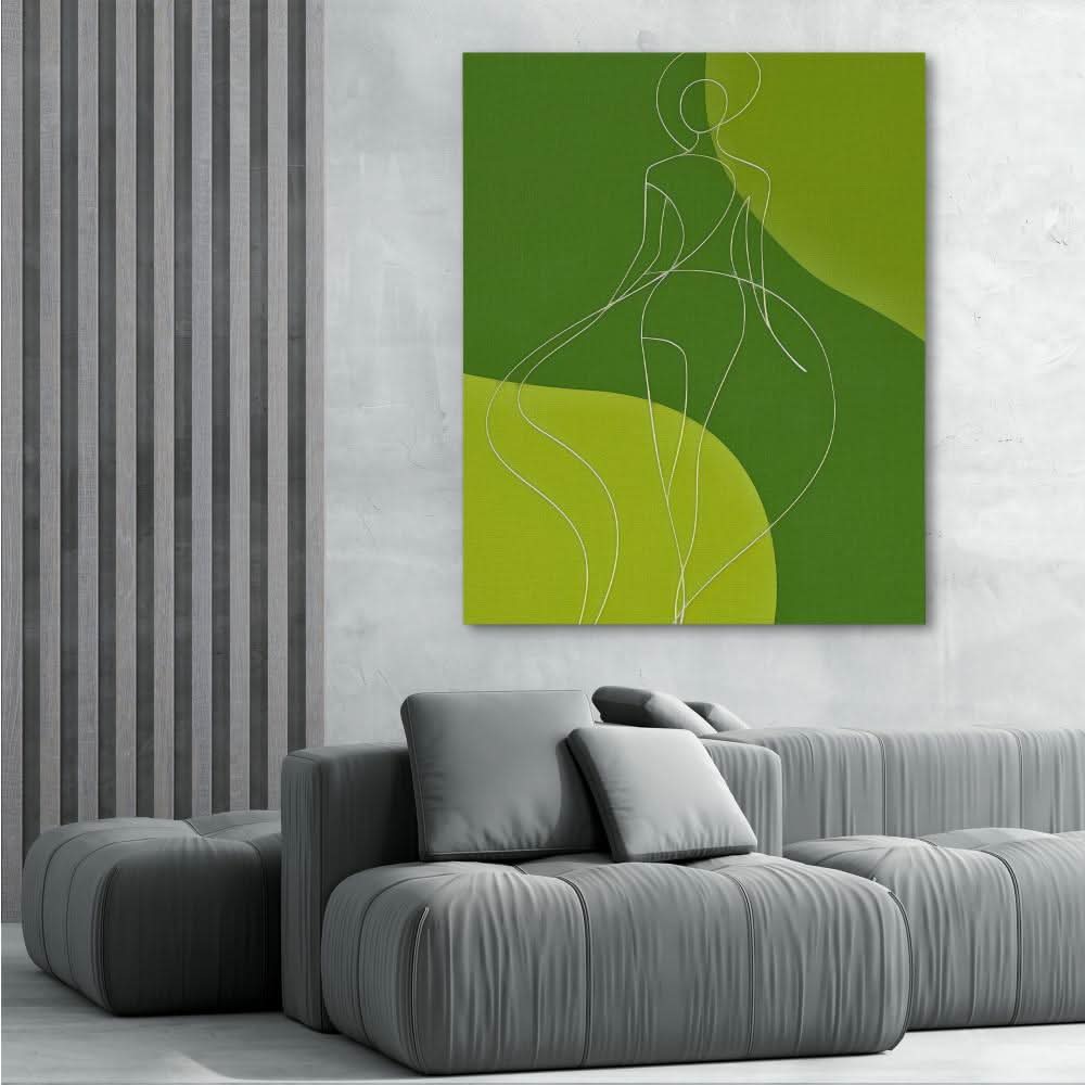 Calm Core - Female Art for Bathroom