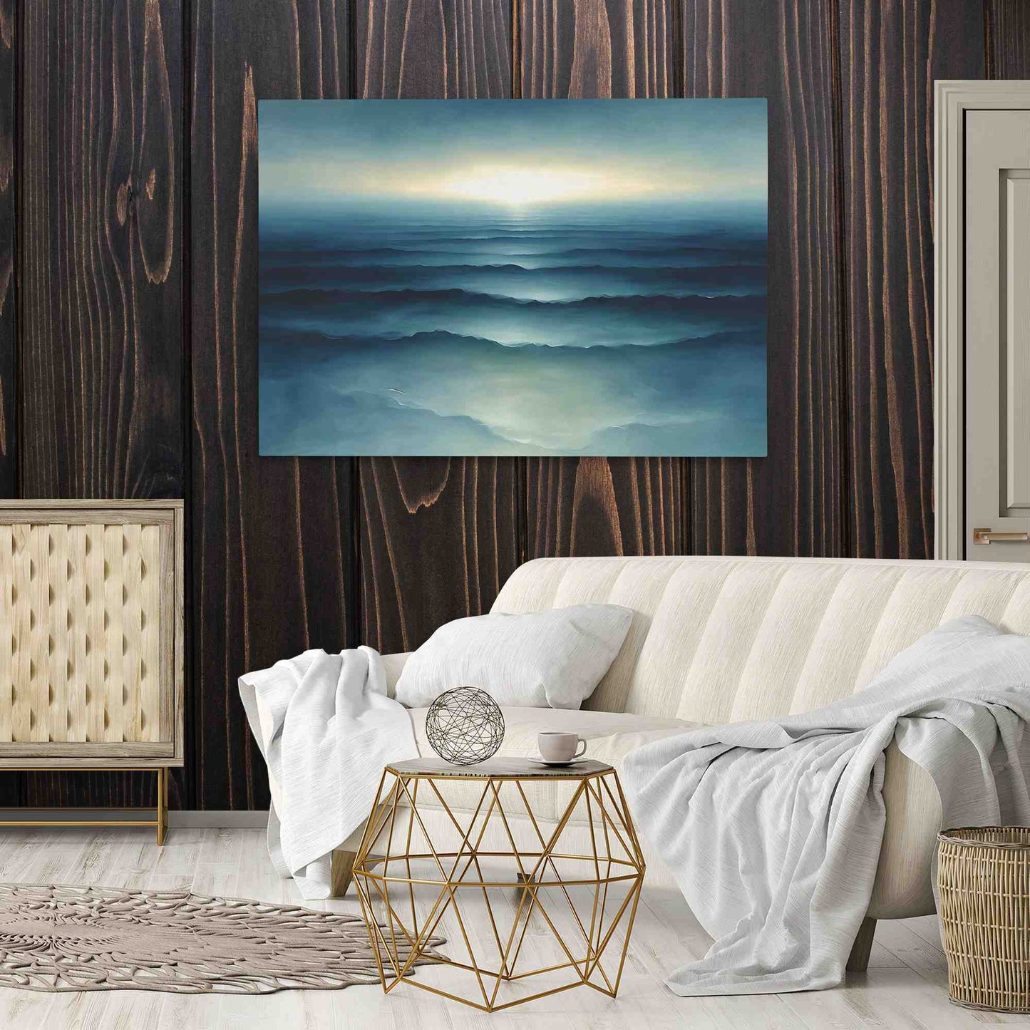 Calm Ocean Waves - Ocean Art