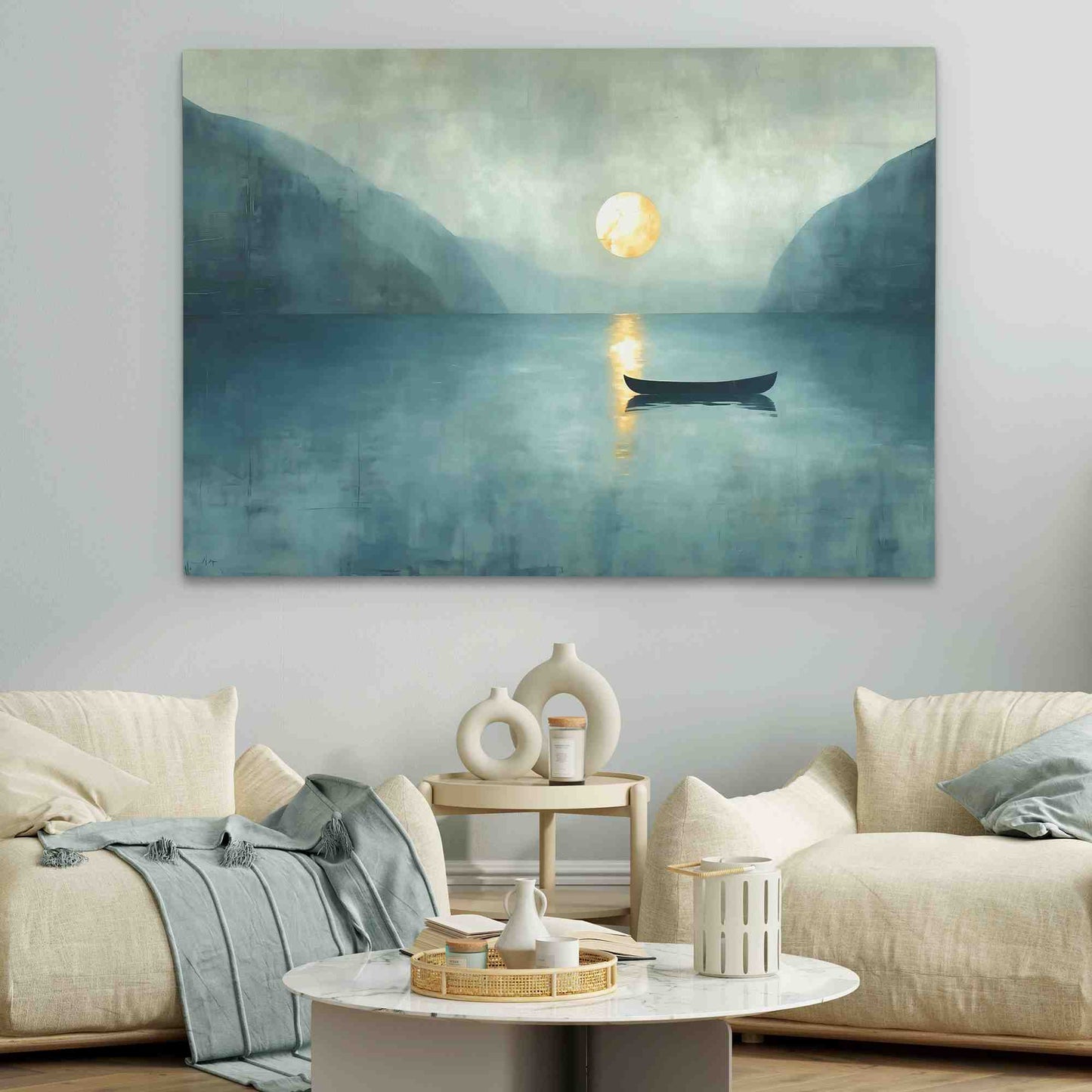 Calm Waters - Large Canvas Print