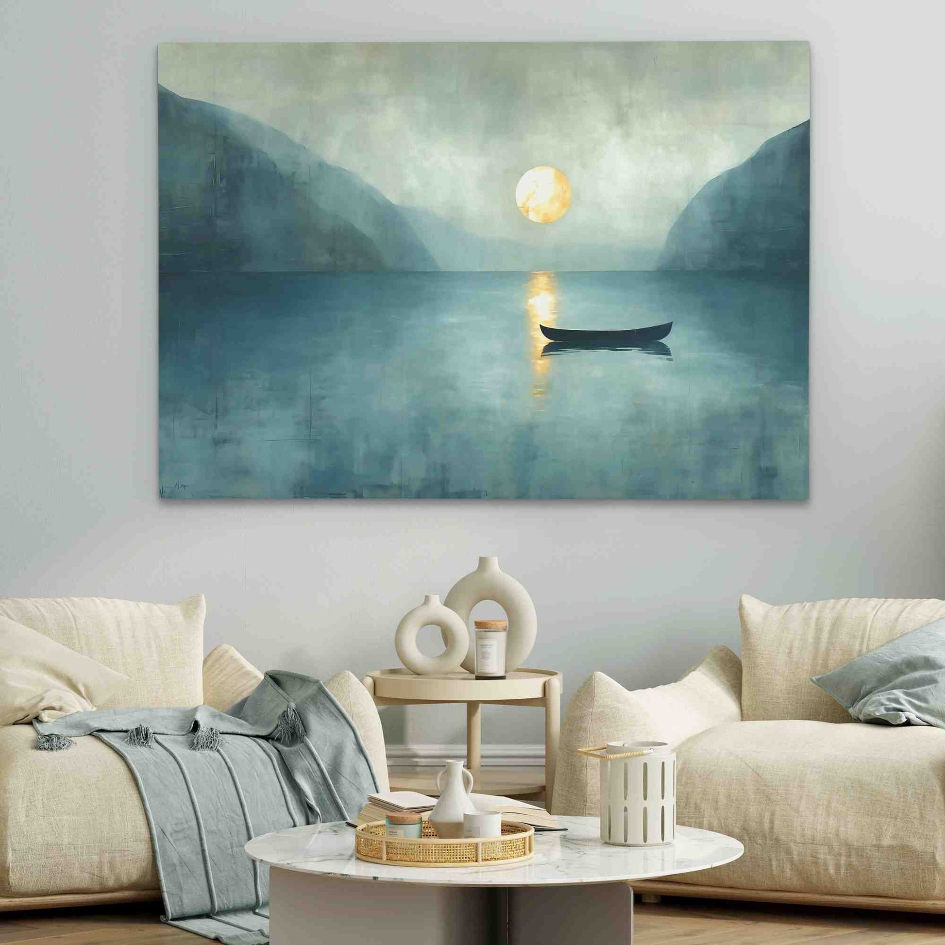 Calm Waters - Large Canvas Print