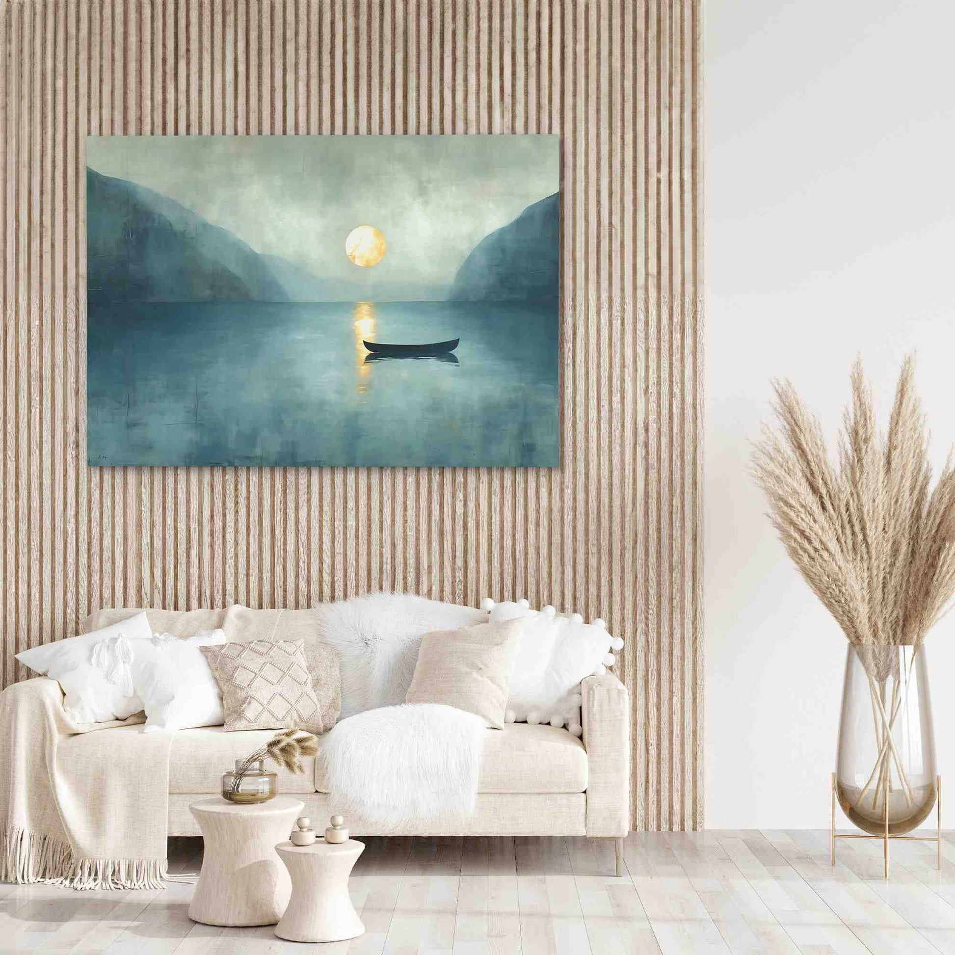 Calm Waters - Boat Art