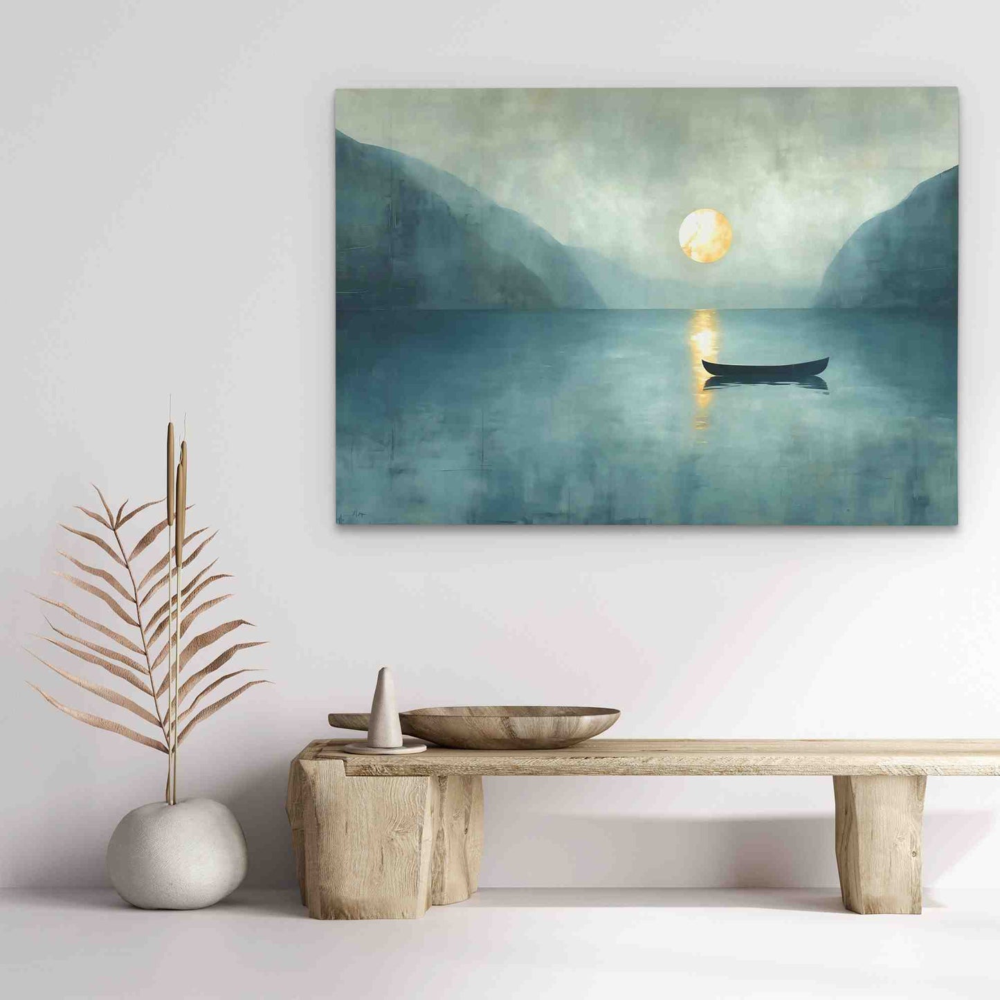 Calm Waters - Teal Wall Art