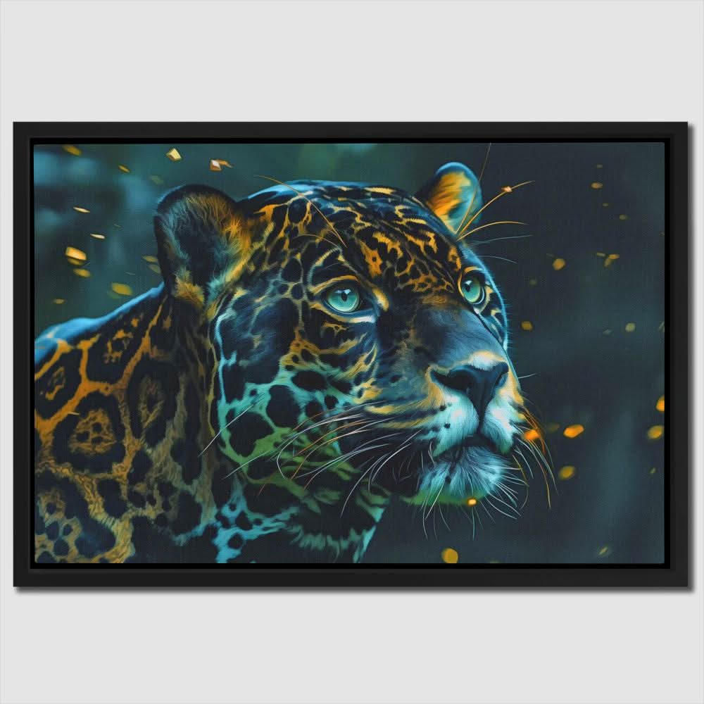 Calming Gaze Leopard - Animals Art for Office