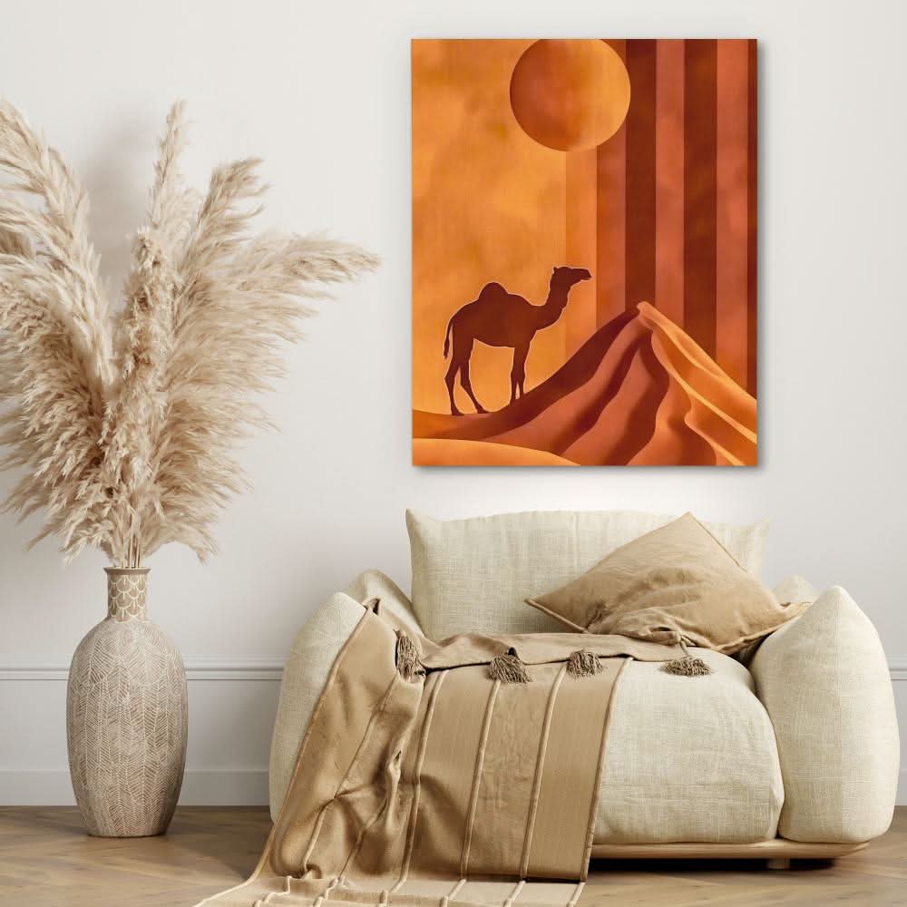 Camel’s Journey - Animals Art
