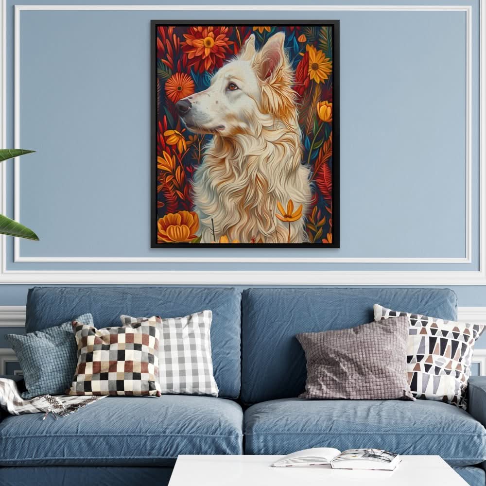 Canine Strokes - Animals Art for Bedroom