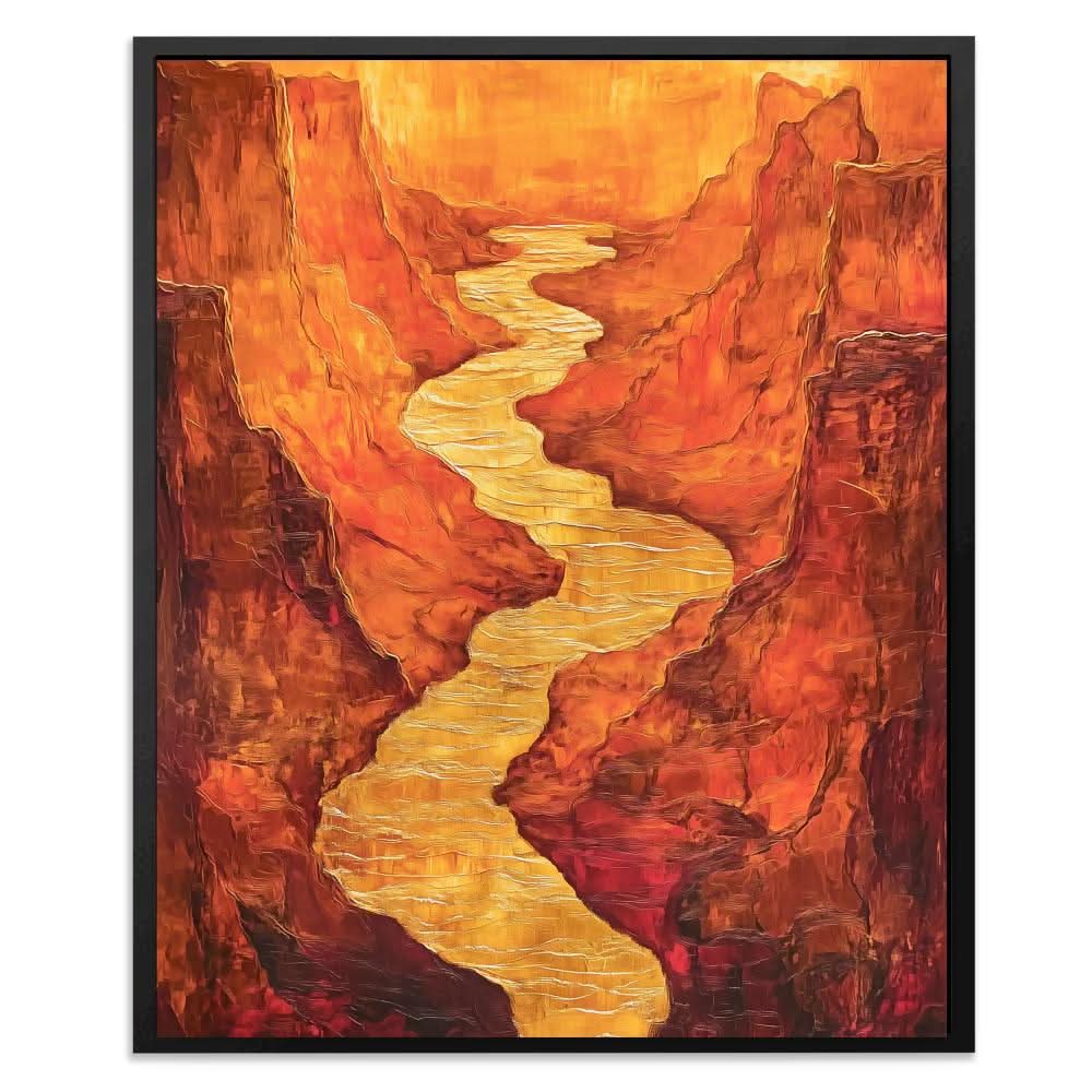 Canyon Ablaze - Den Art for Living Room