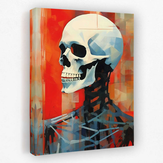 Carmine Bones - Bones Canvas Wall Art