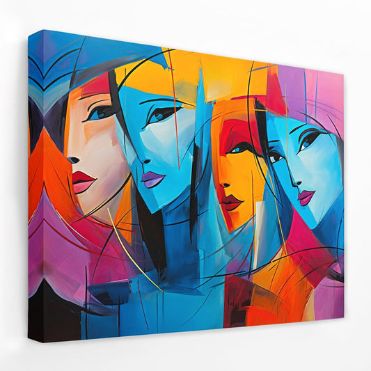 Celebration of Love - Female Canvas Wall Art