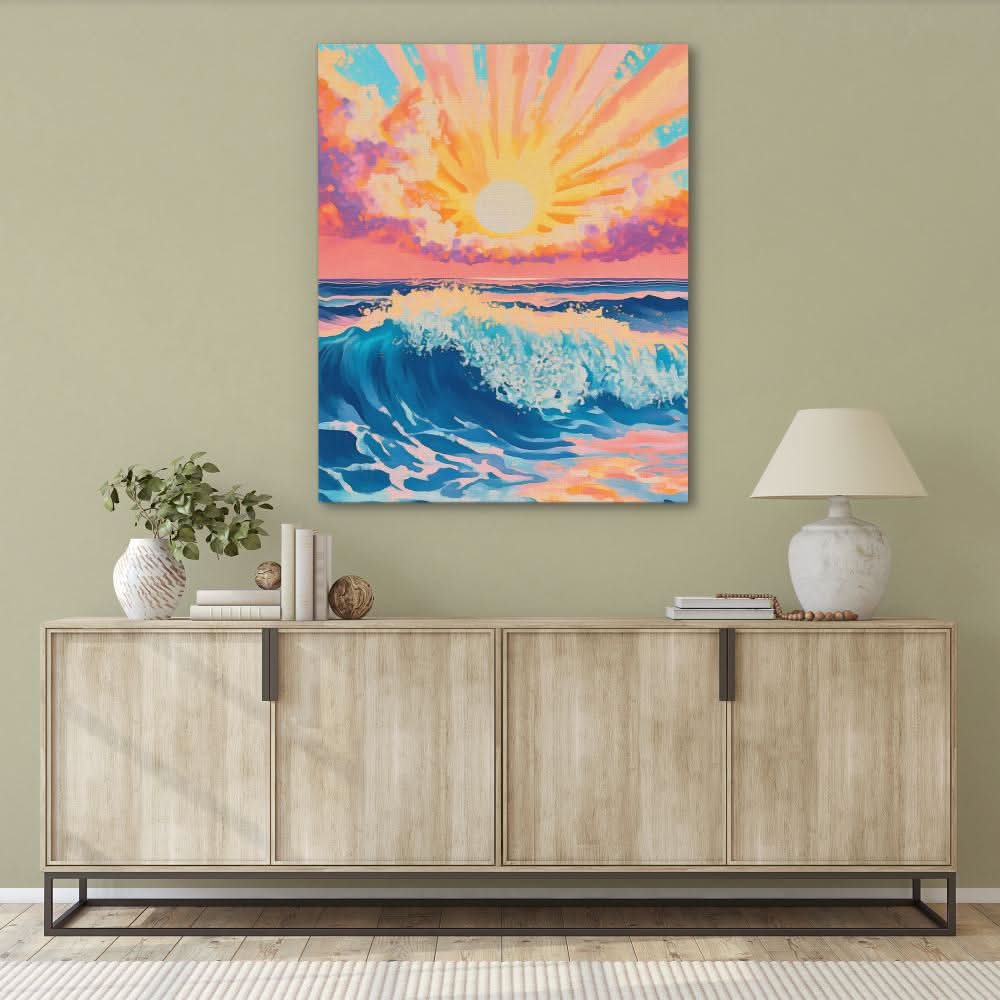 Celestial Break - Large Canvas Print