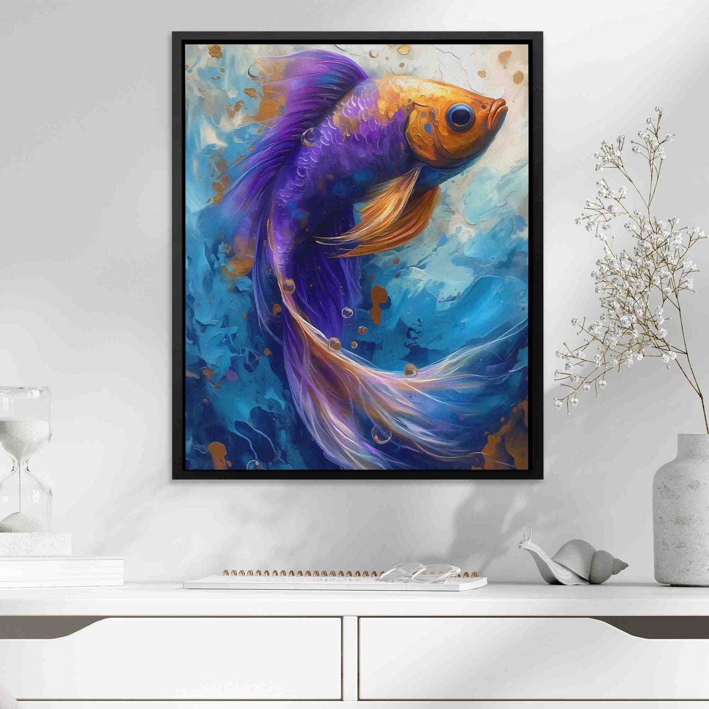 Celestial Dance - Large Canvas Print