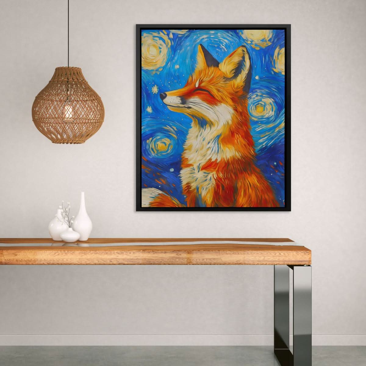 Celestial Fox - Animals Art for Bedroom