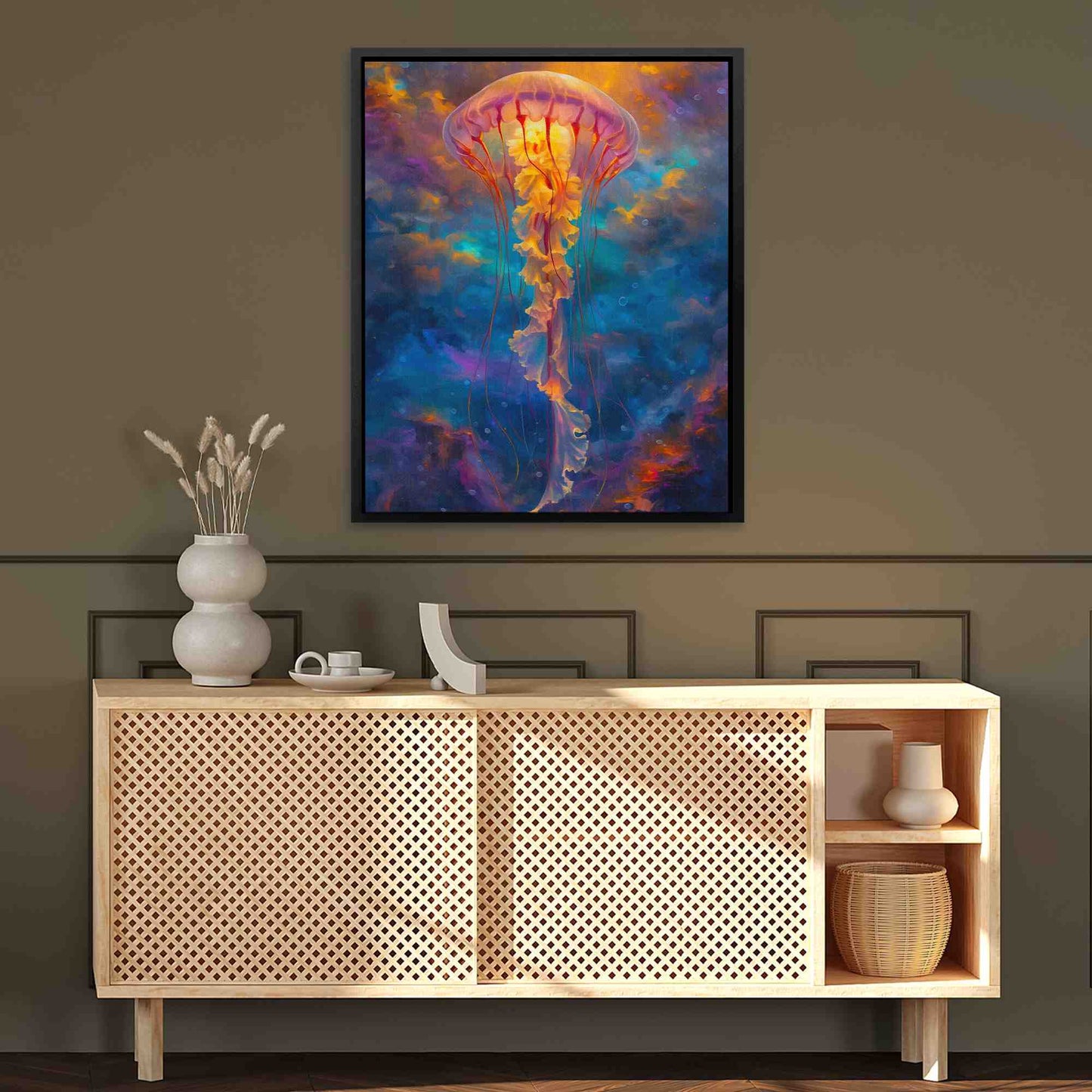 Celestial Jellyfish - Aquatic Art