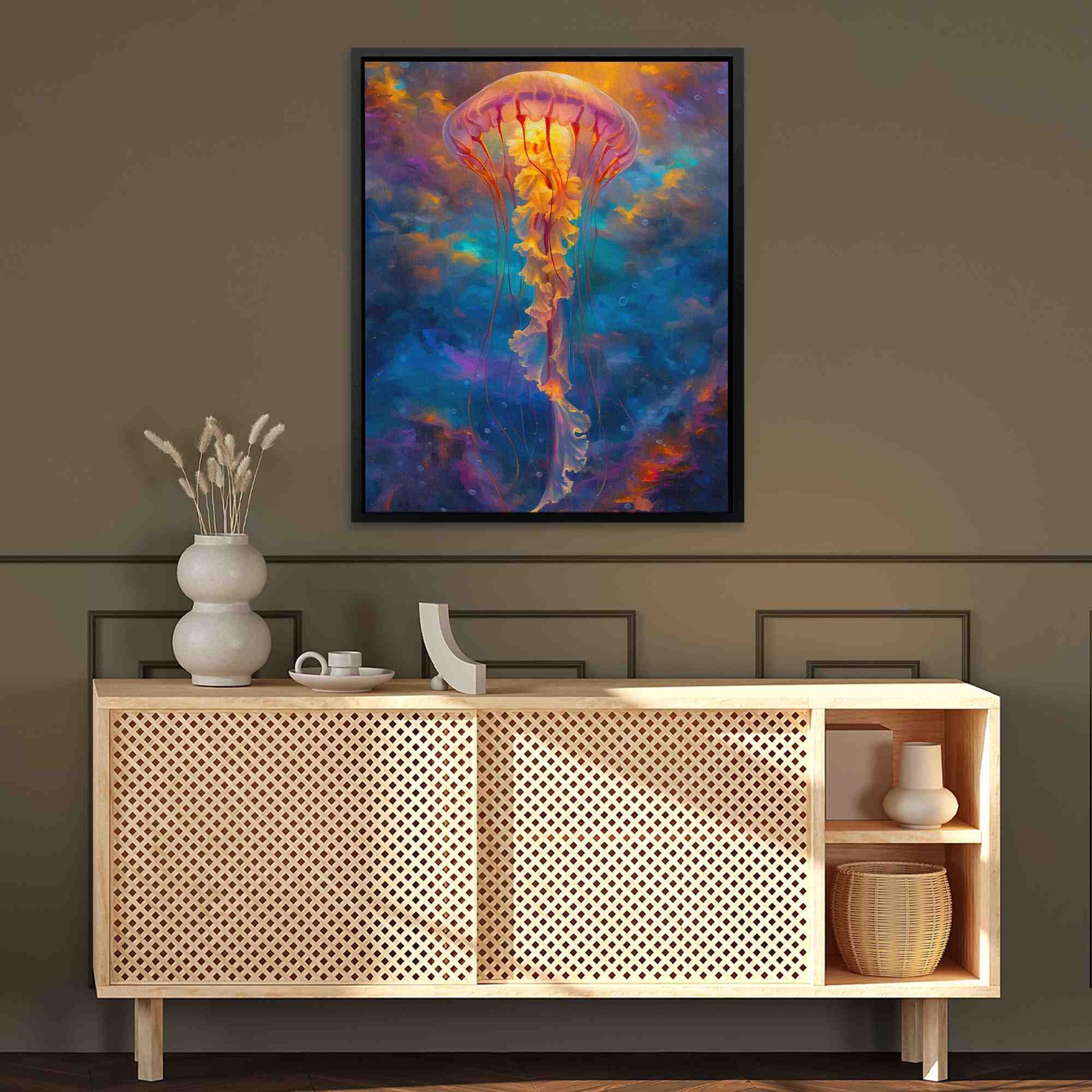 Celestial Jellyfish - Aquatic Art