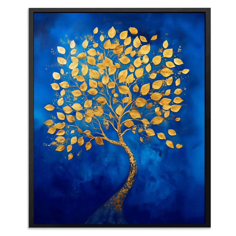 Celestial Leaves - Nature Art for Bedroom