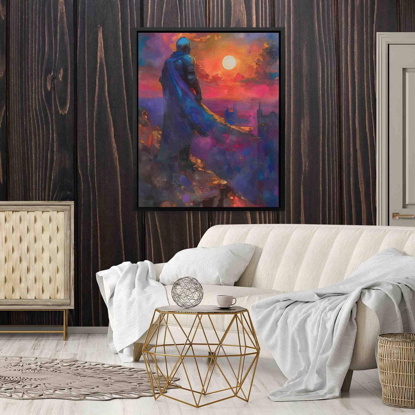 Celestial Shadows - Framed Art Print