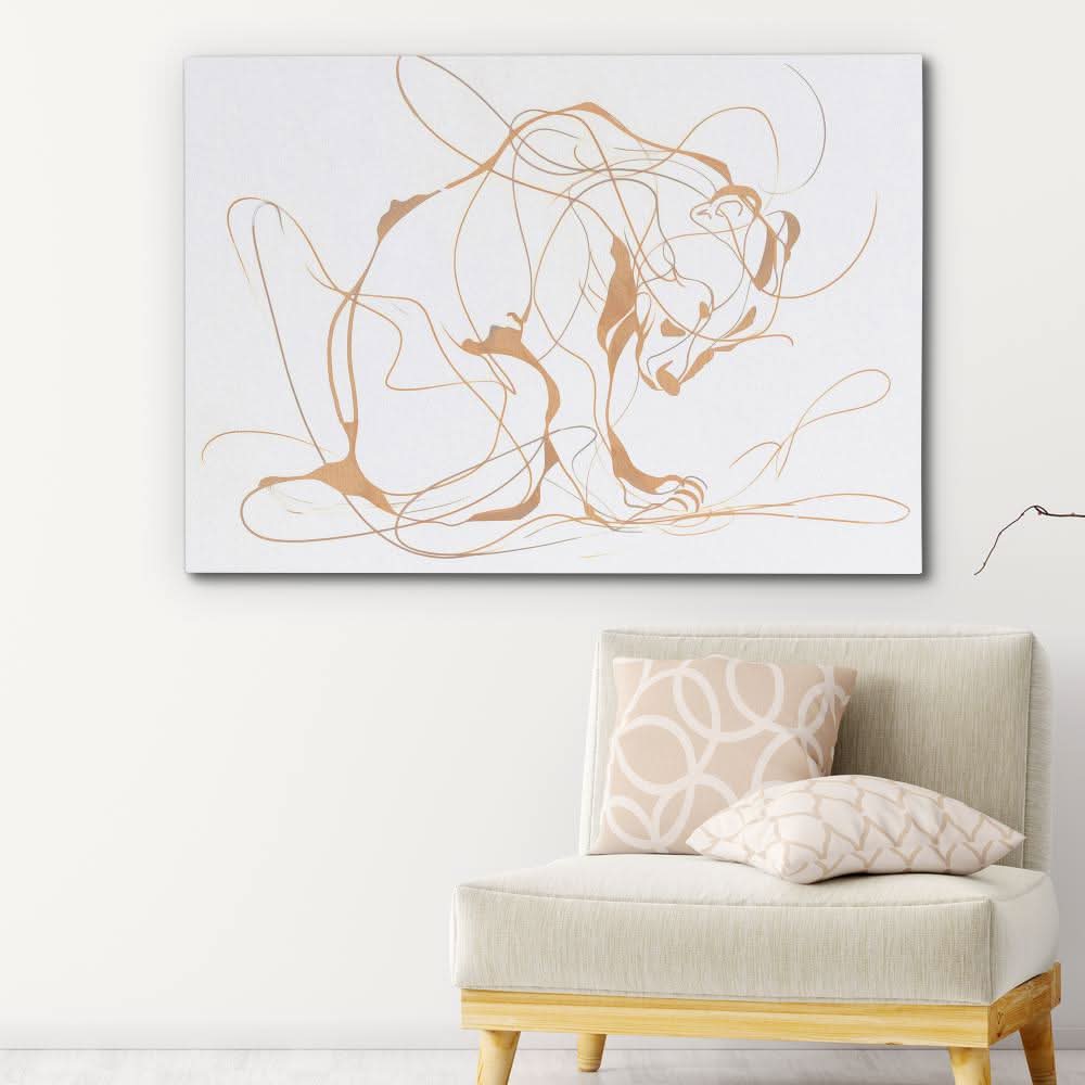 Chaotic Bear - Animals Art for Bedroom