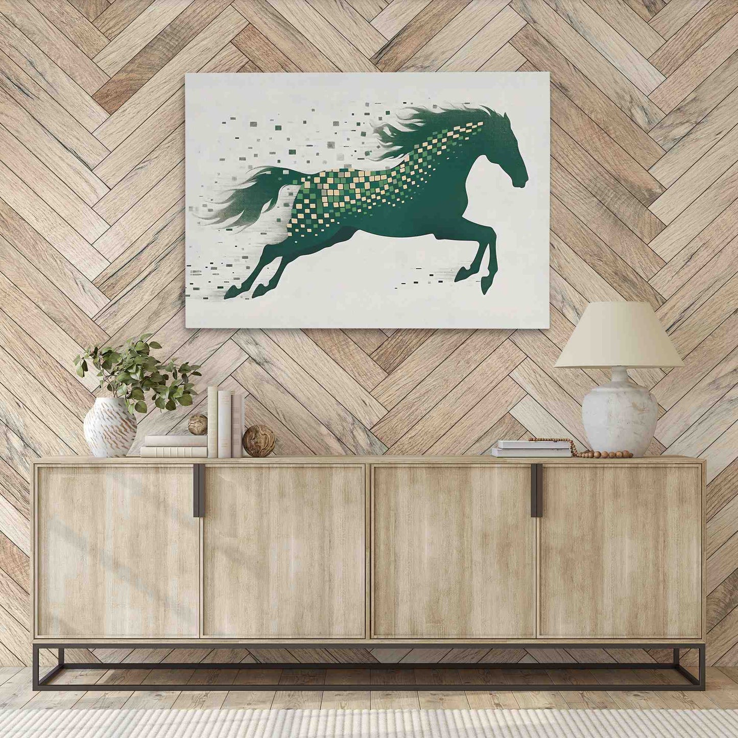 Charging Steed - Animals Art