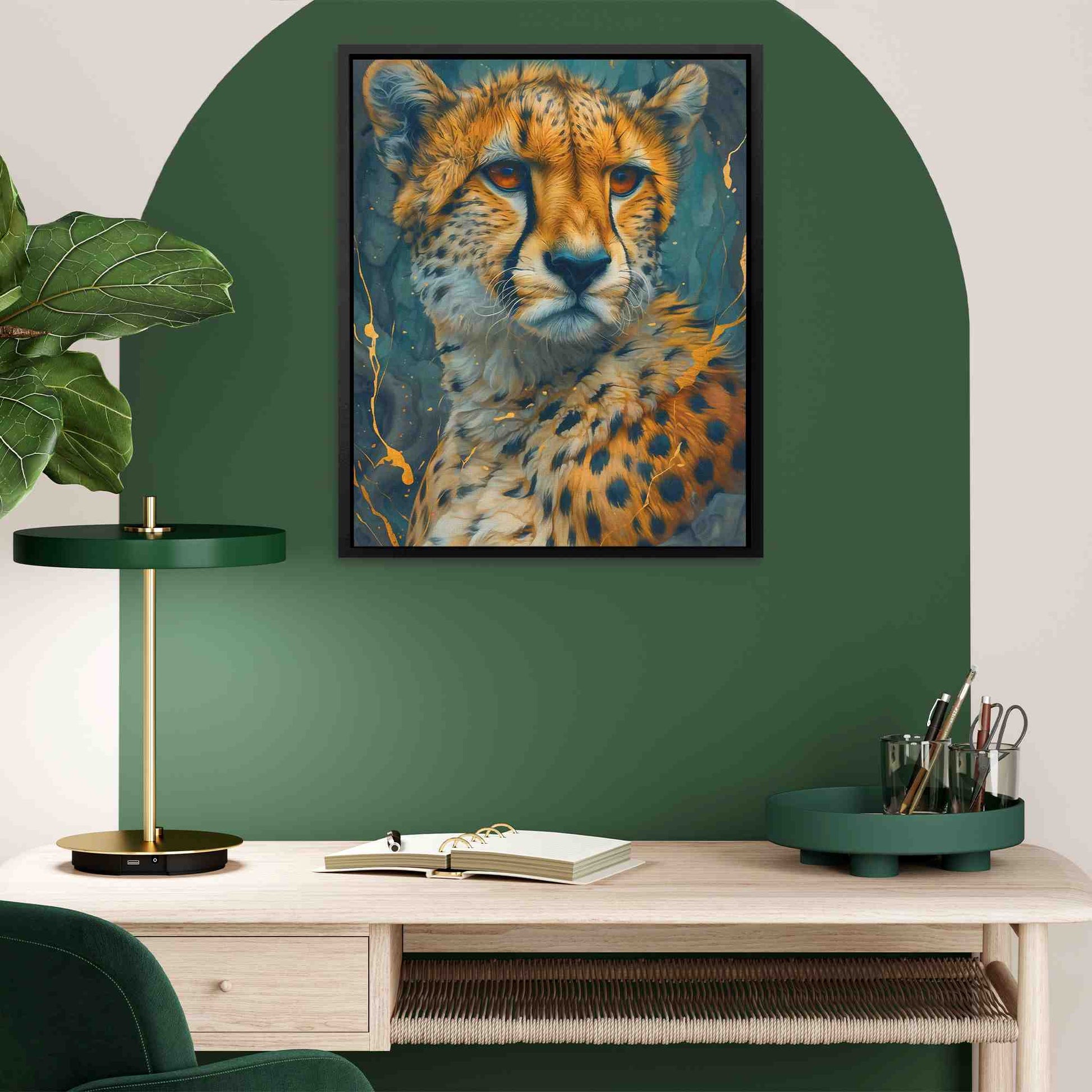 Charming Cheetah - Animals Art