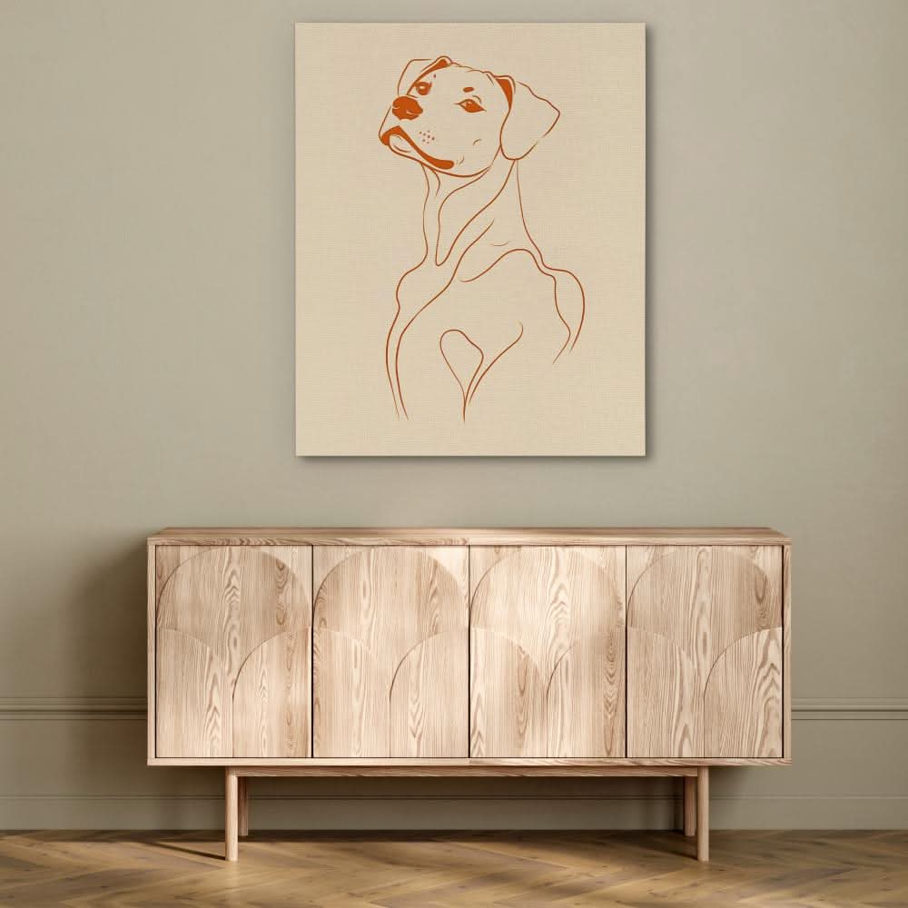 Charming Pup - Animals Art for Bedroom