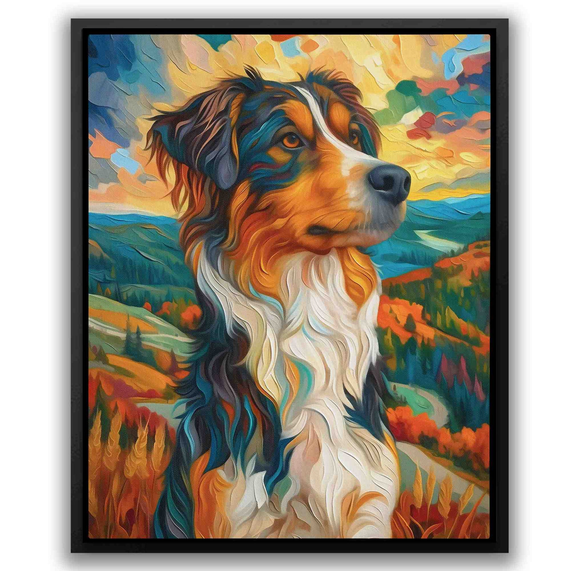 Charming Shepherd - Dog Canvas Print