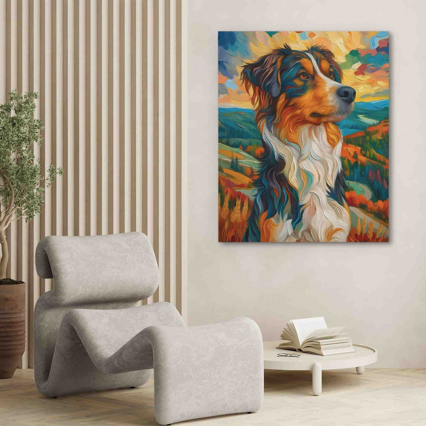 Charming Shepherd - Framed Art Print