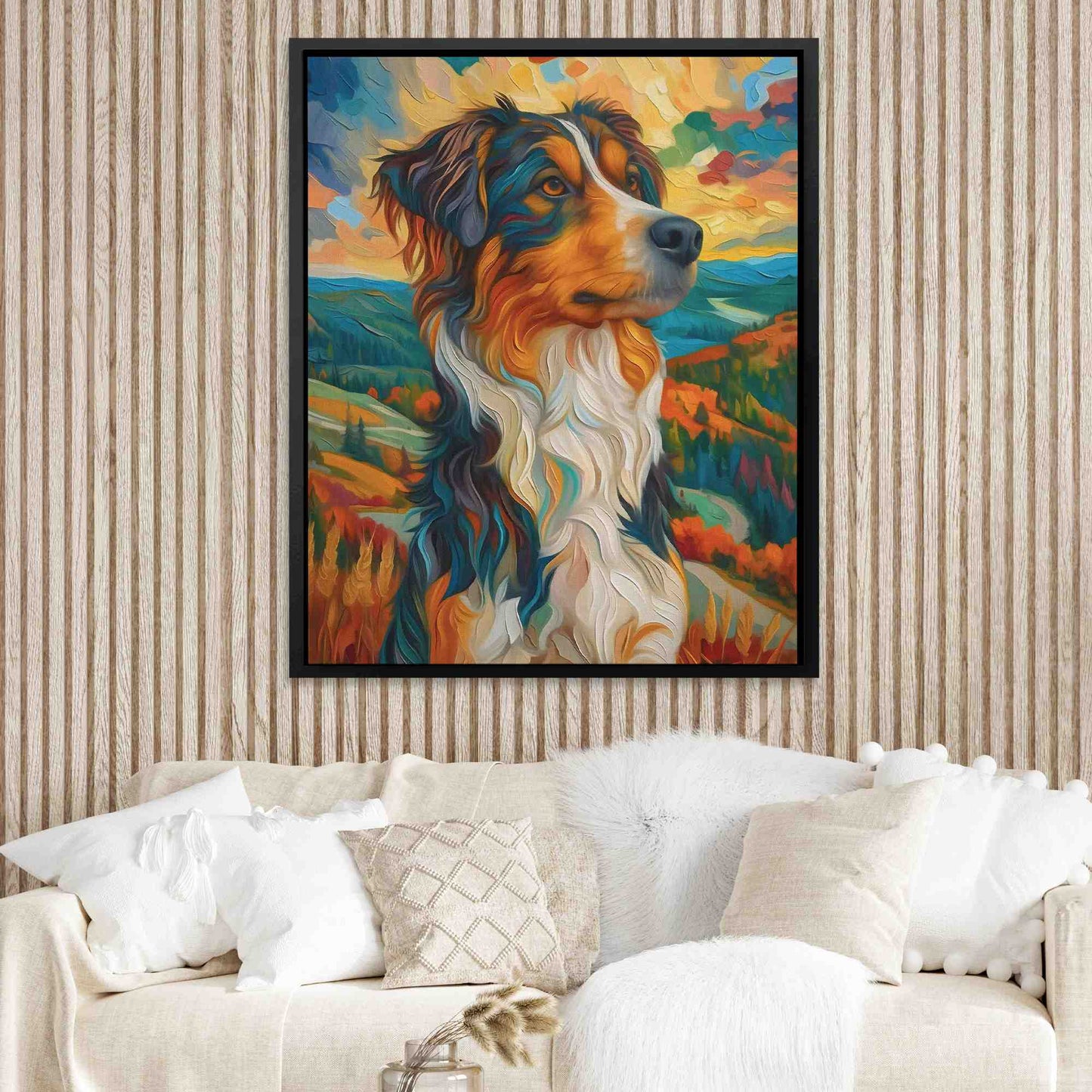 Charming Shepherd - Canvas Wall Art