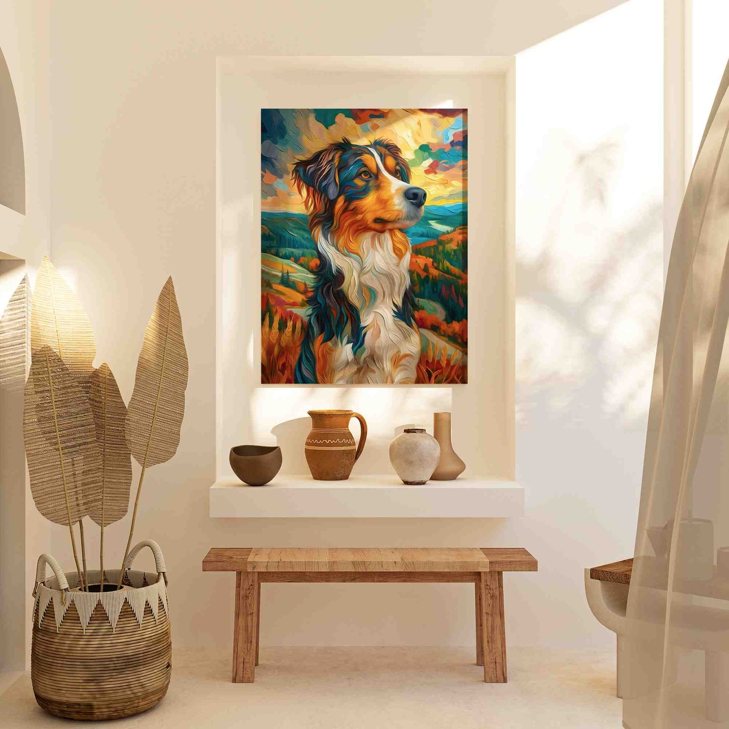 Charming Shepherd - Animals Art