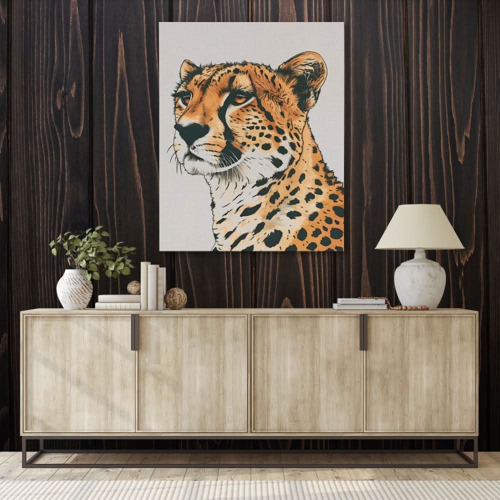 Cheetah Array - Animals Art