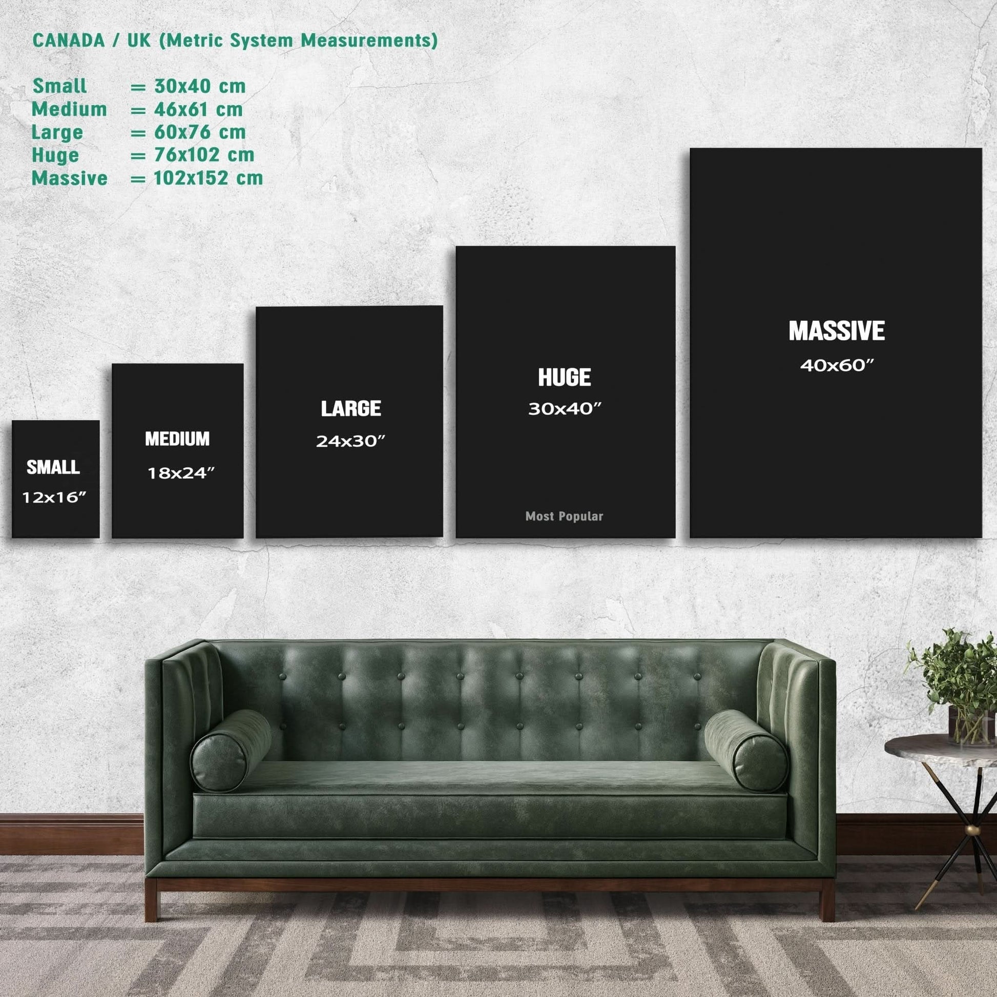 Cheetah Chasing - Oversized Africa Canvas Wall Art