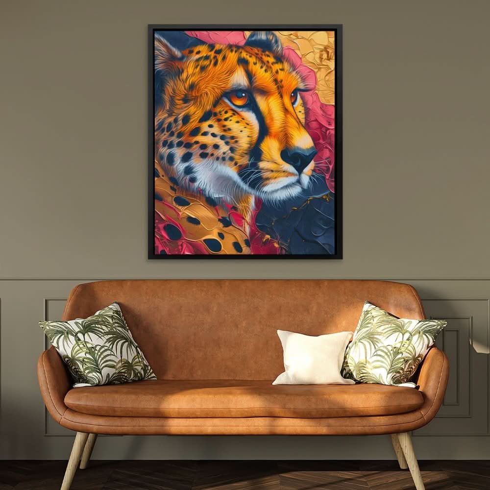 Cheetah Essence - Animals Art for Bedroom