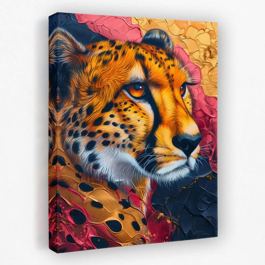 Cheetah Essence - Animals Canvas Wall Art