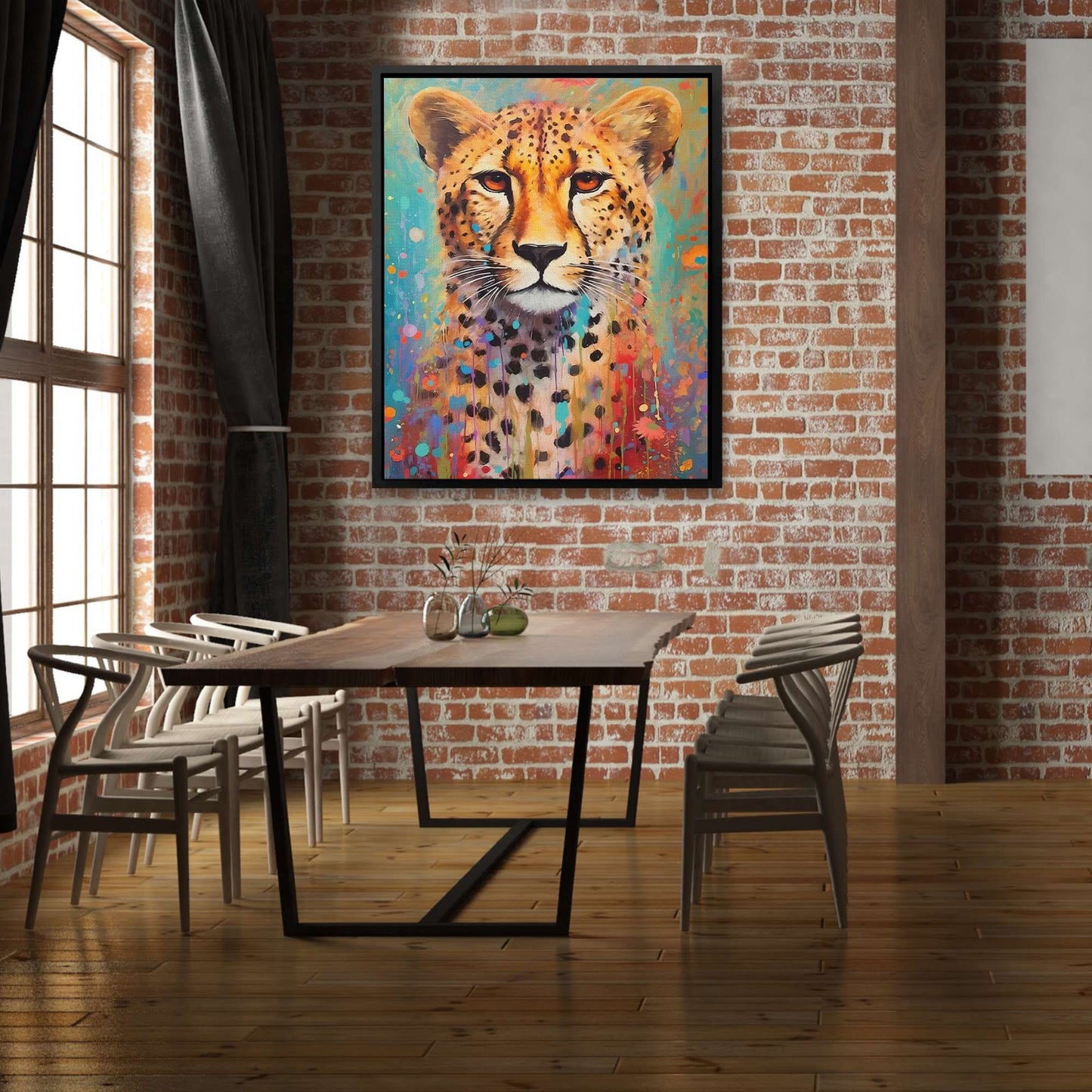 Cheetah Mirage - Animals Art