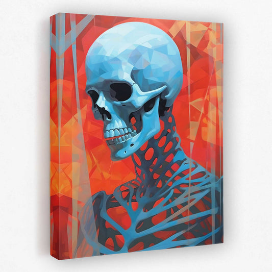 Cherry Corpse - Macabre Canvas Wall Art