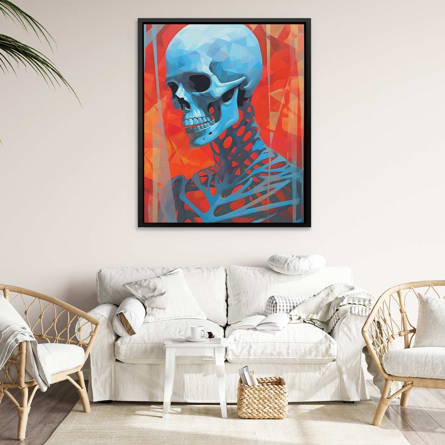 Cherry Corpse - Large Abstract Canvas Print