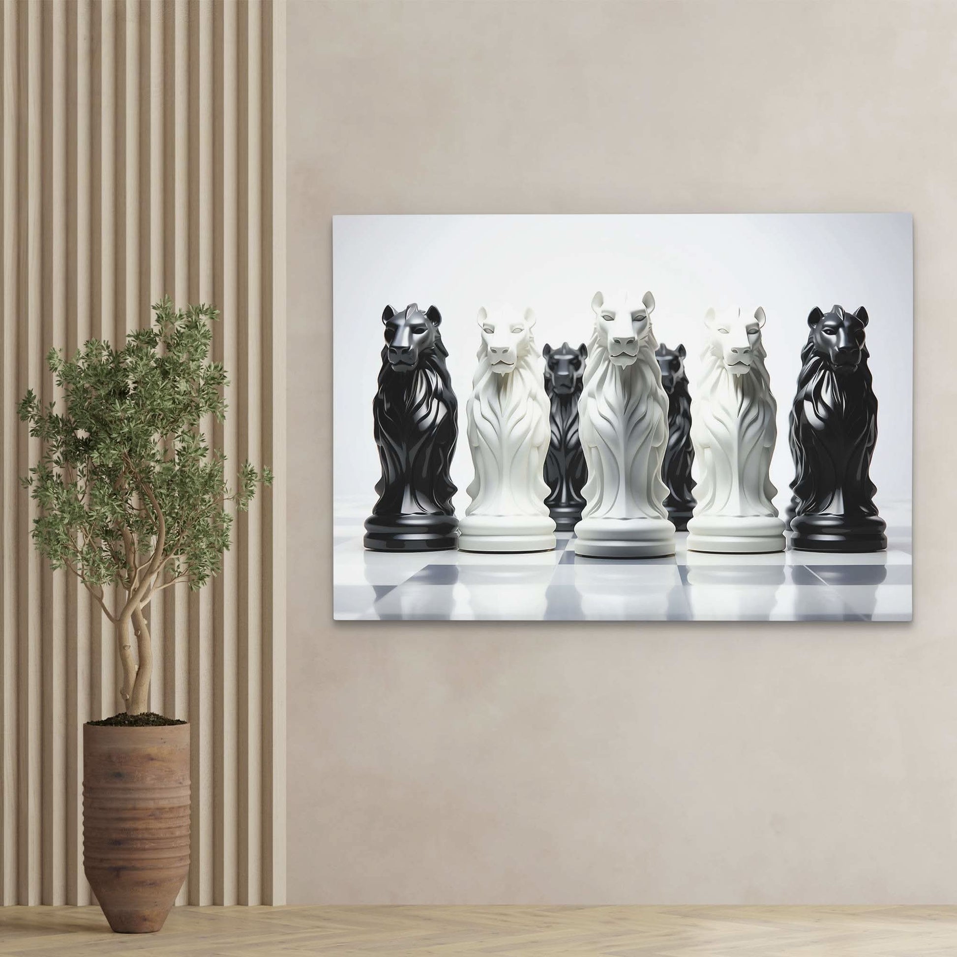 Chess Pride - Chess Canvas Print