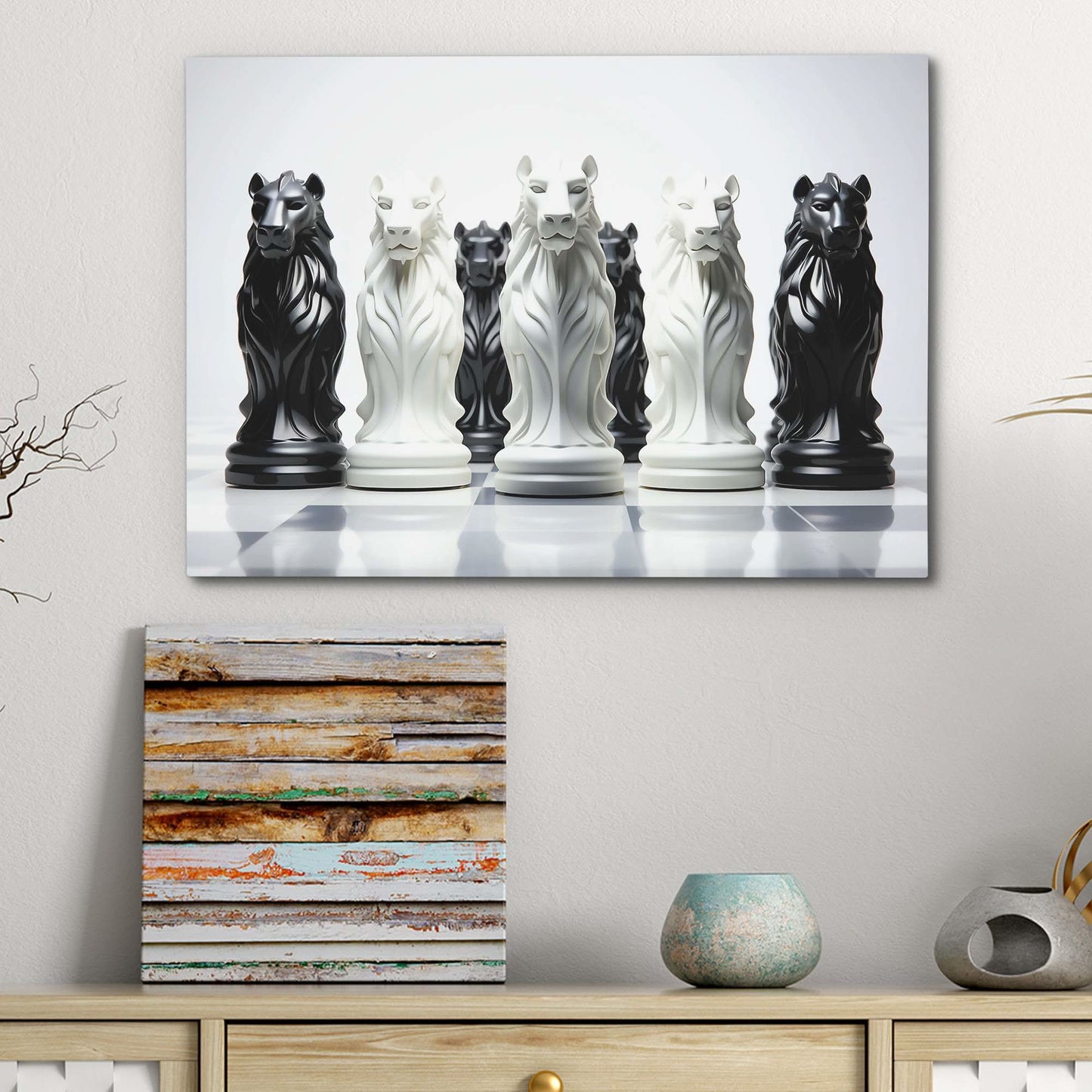 Chess Pride - Canvas Wall Art