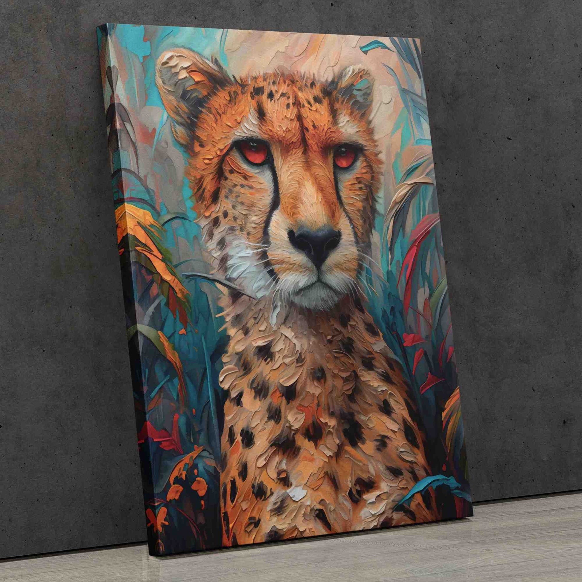 Chilling Cheetah - Animals Art