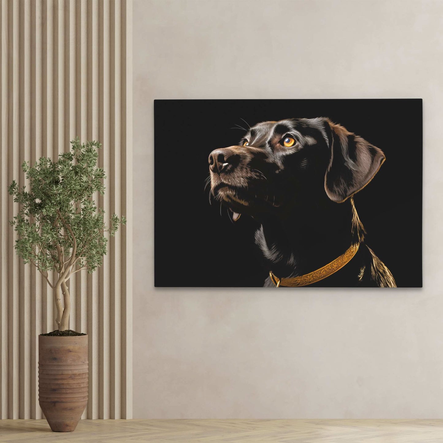 Chocolate Gaze - Animals Art