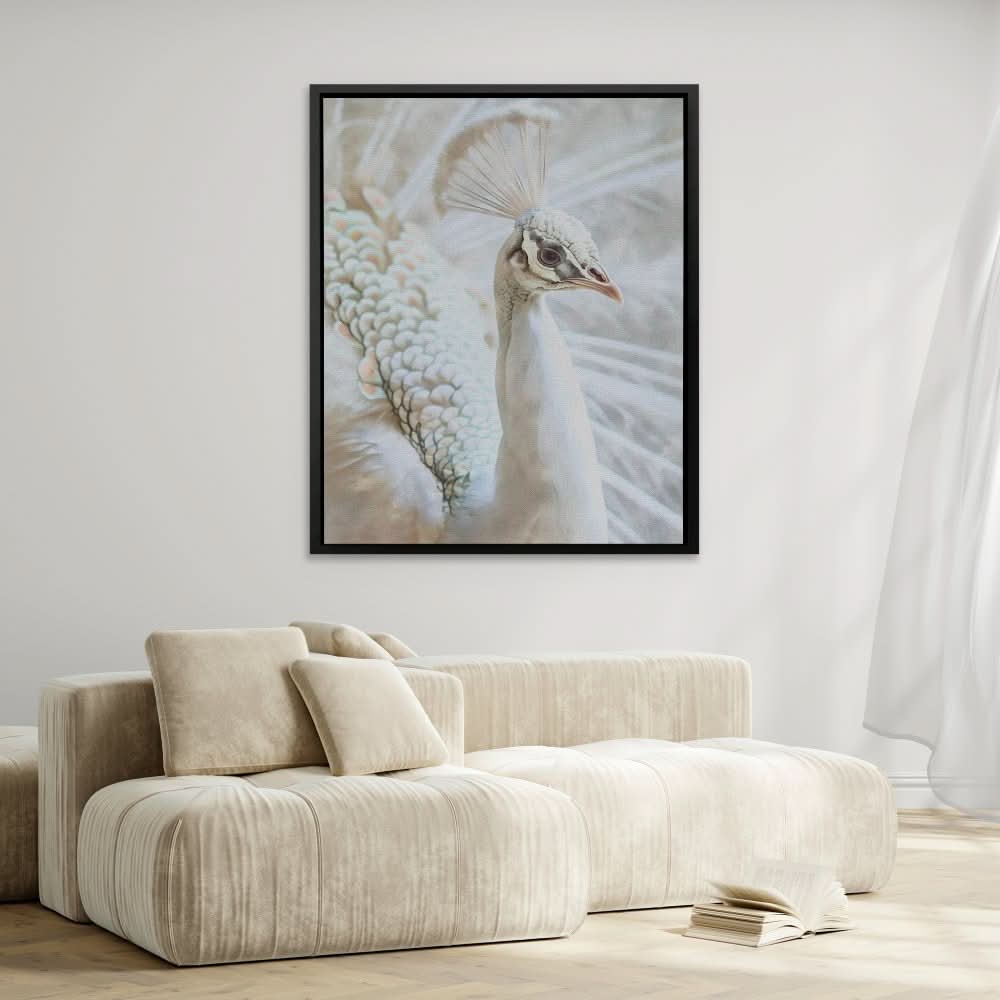 Chromatic Peacock - Albino Art for Bedroom