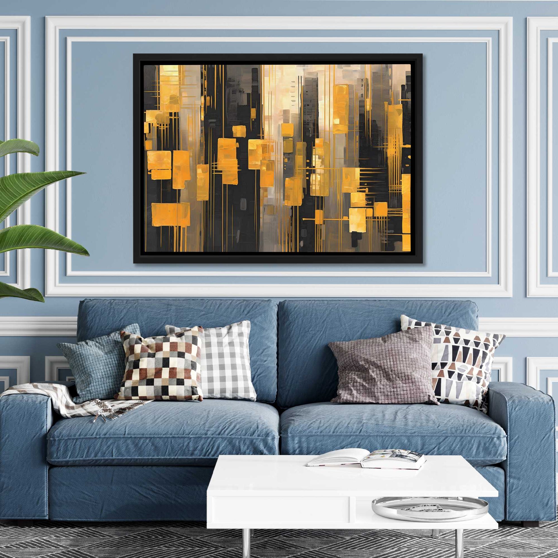 City of Candlesticks - Minimalist Wall Art Print