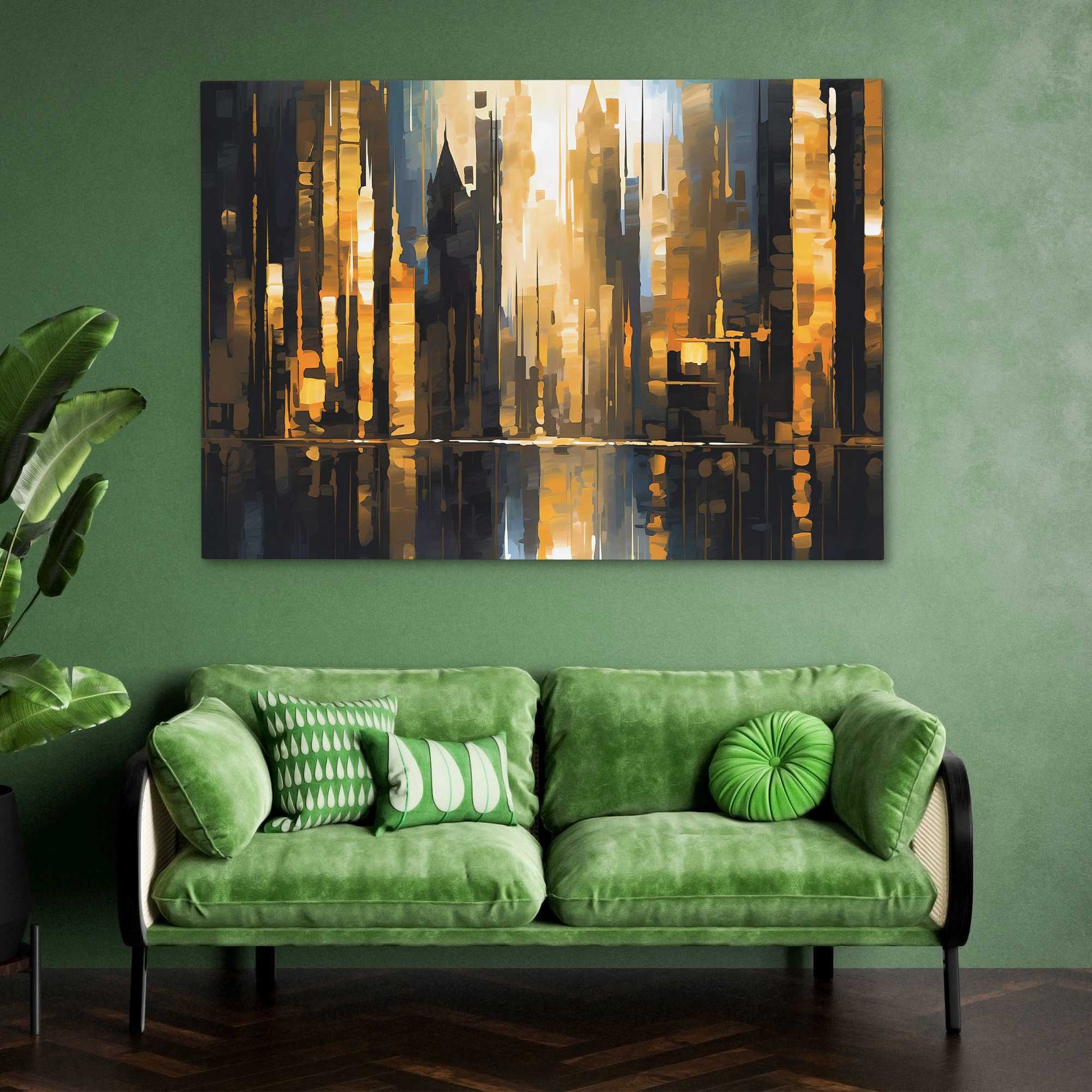City's Horizon - New York Canvas Wall Art