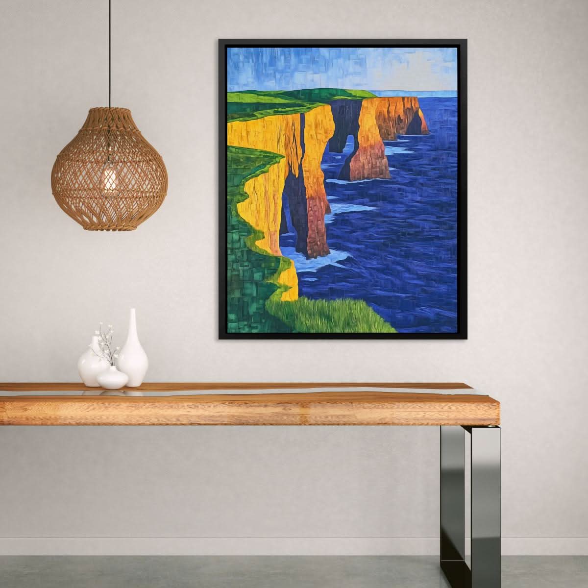 Cliffs of Serenity - Large Canvas Print