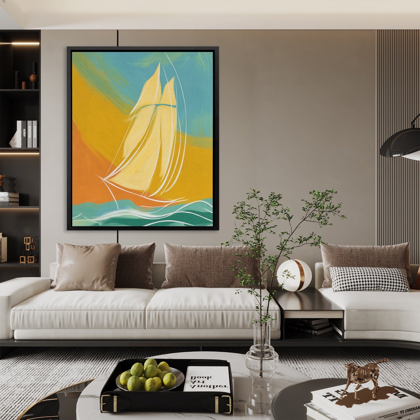 Clipper Ship Gliding