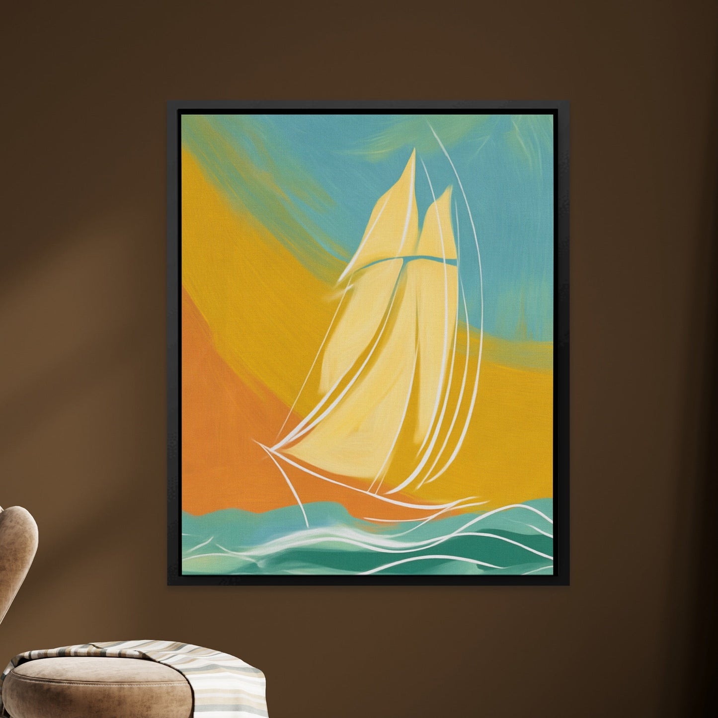 Clipper Ship Gliding
