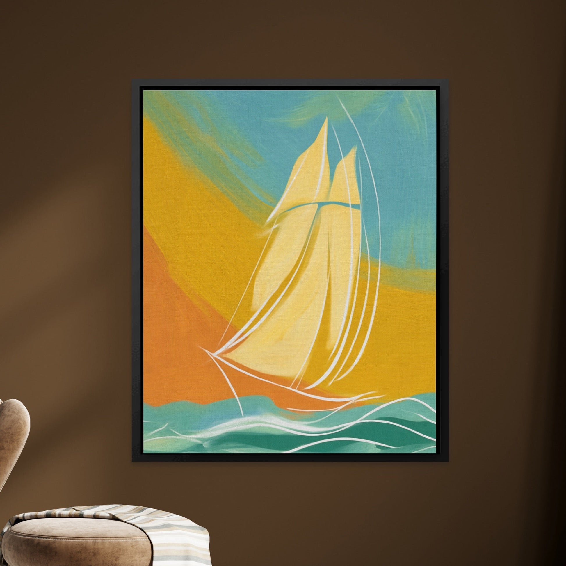 Clipper Ship Gliding