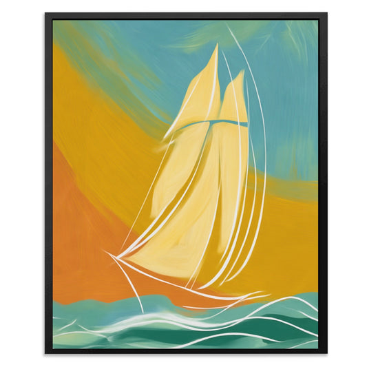 Clipper Ship Gliding