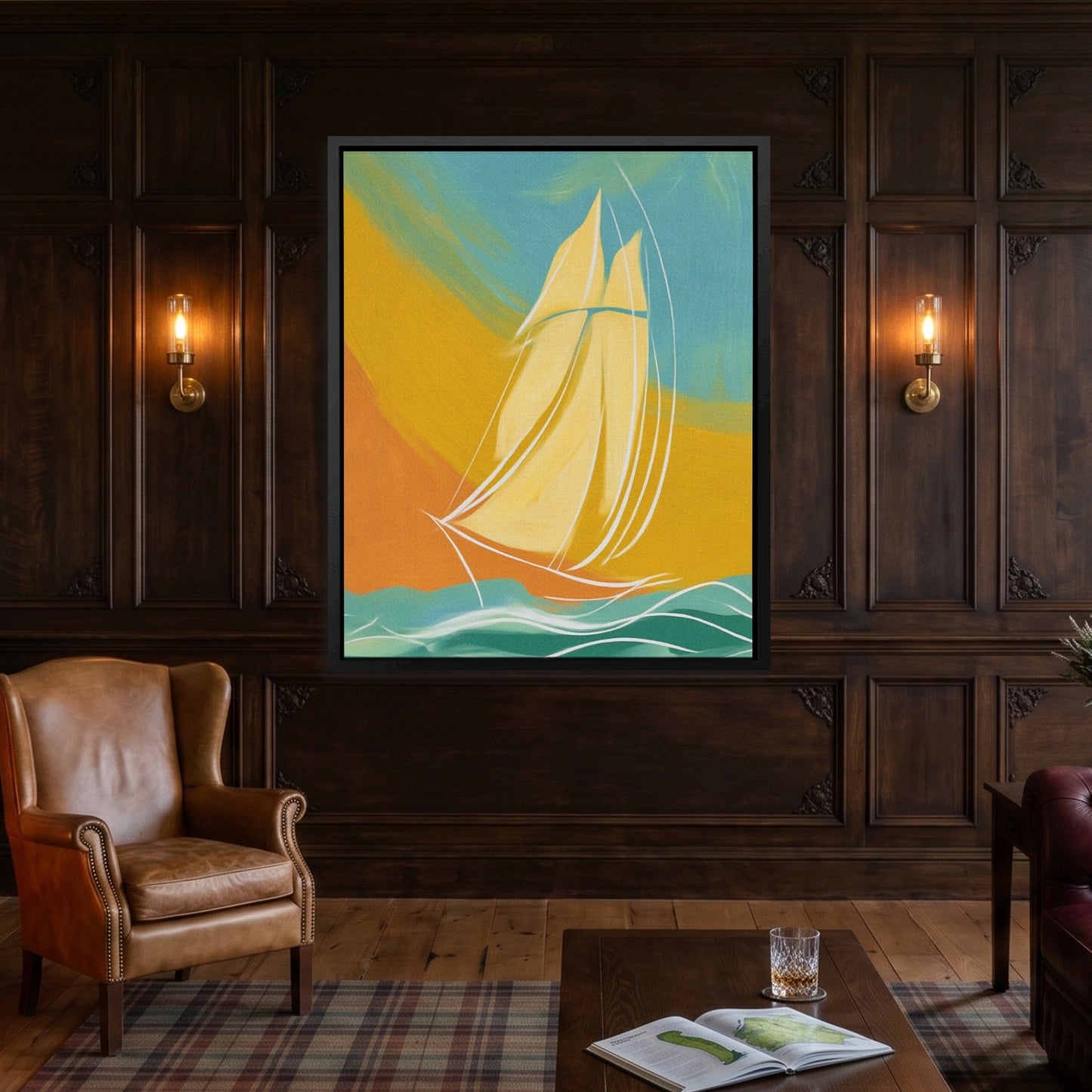 Clipper Ship Gliding