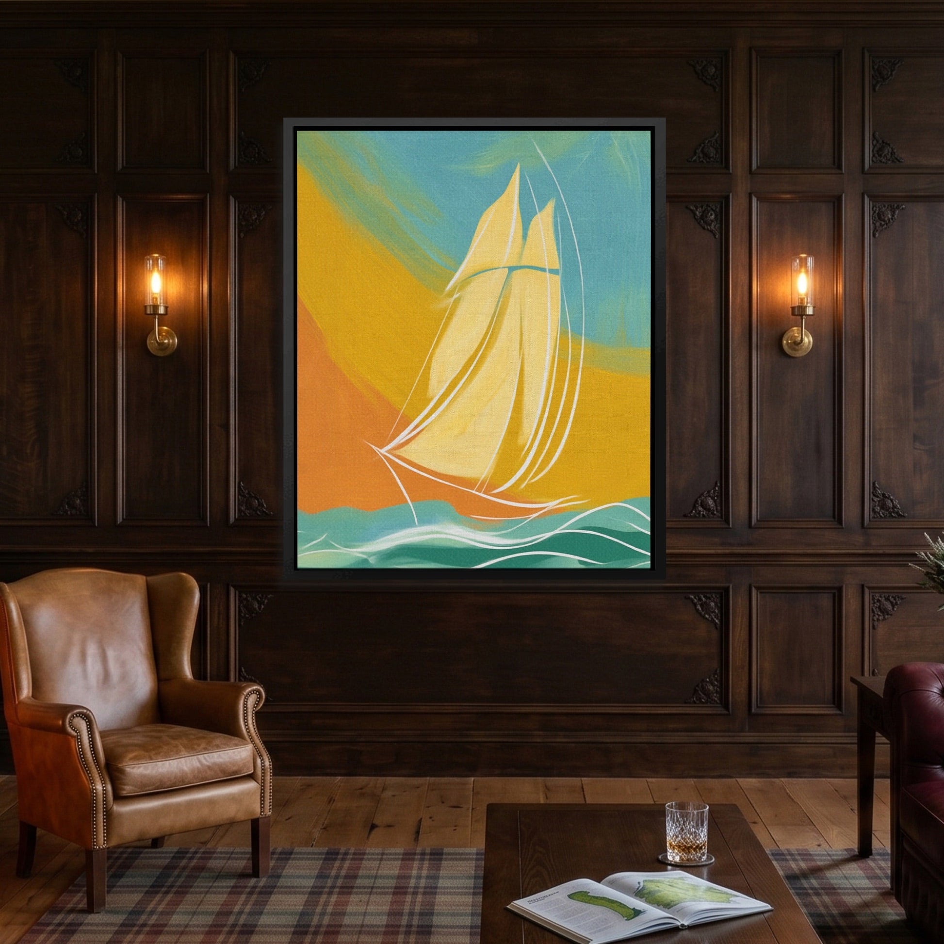 Clipper Ship Gliding