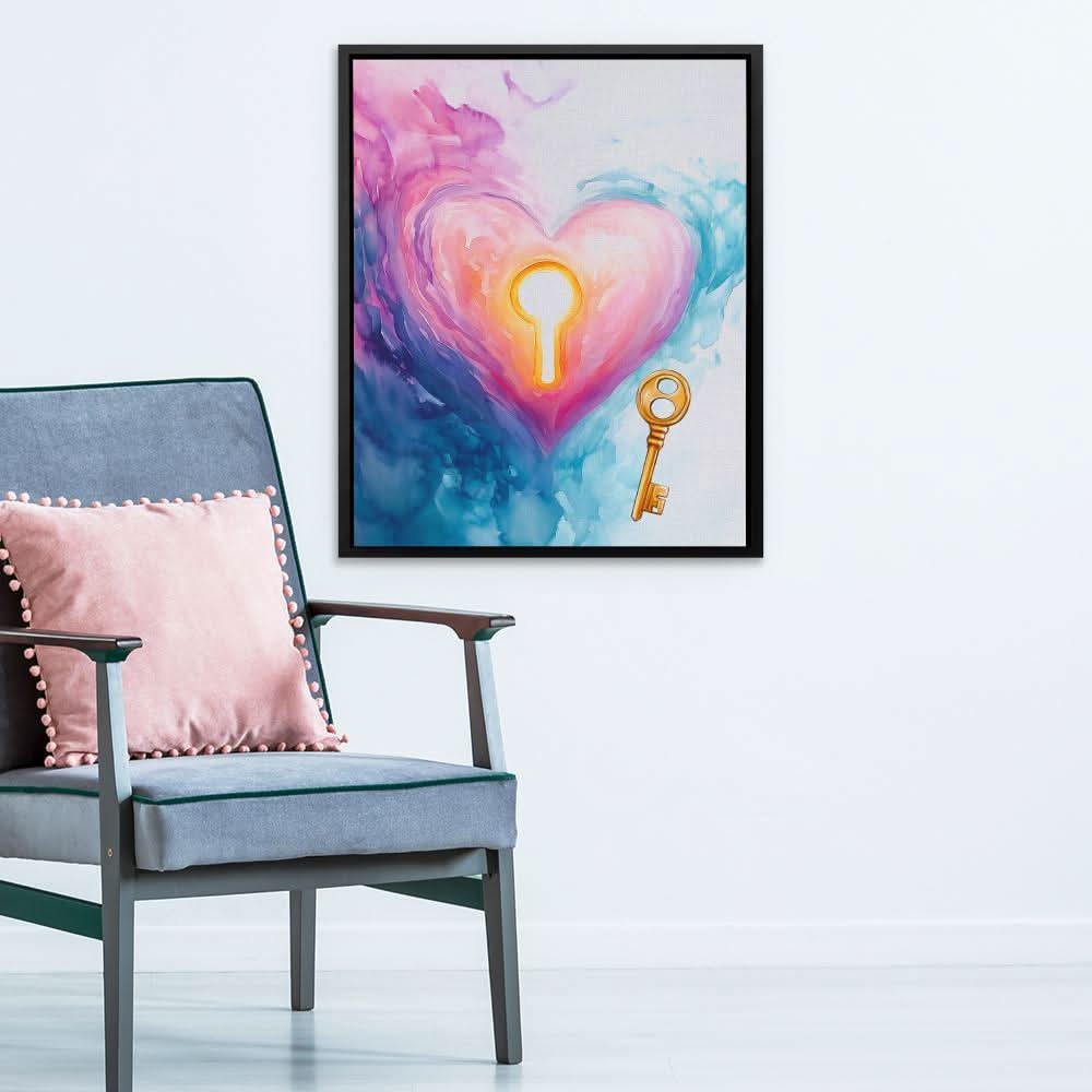 Cloud Drift Seal - Large Canvas Print