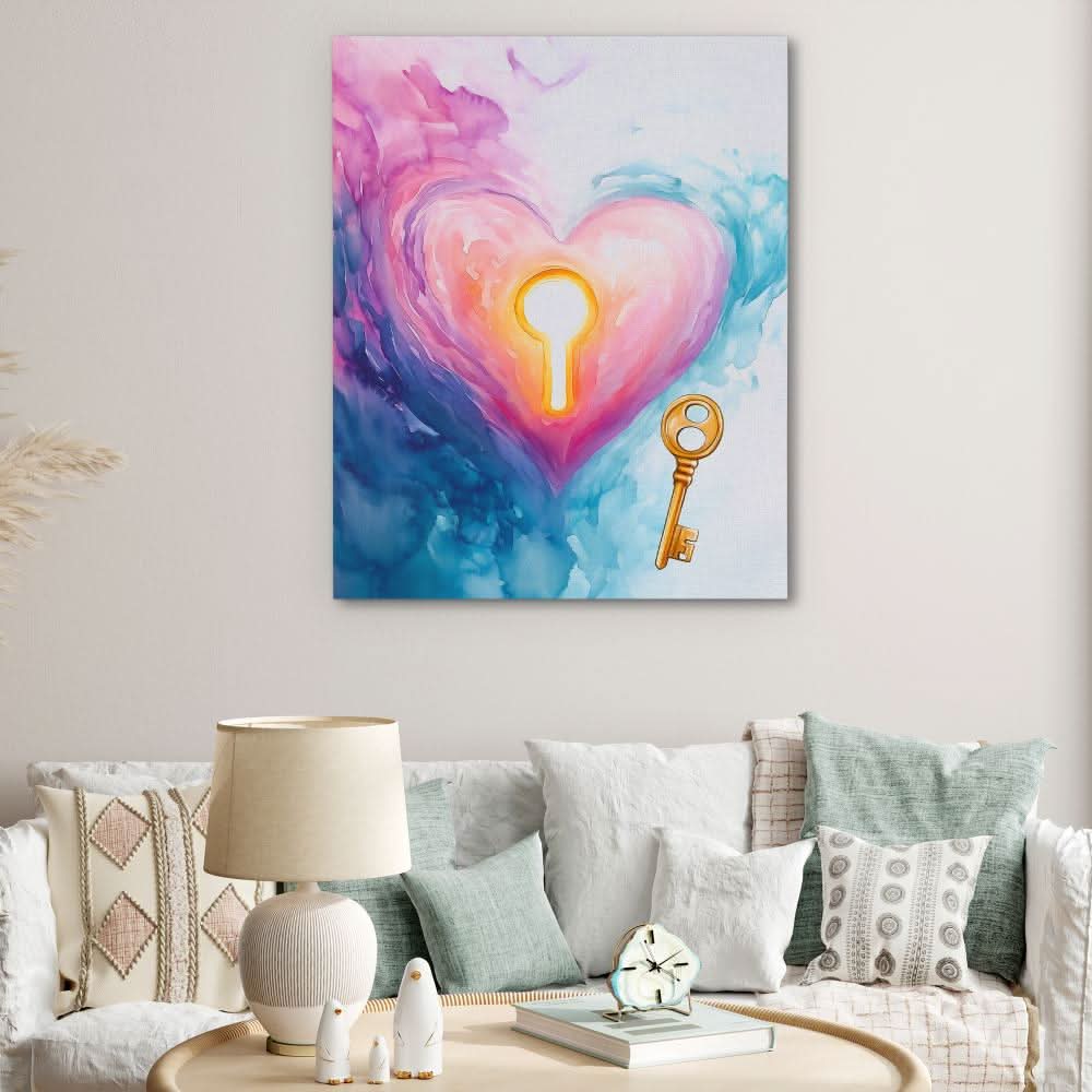 Cloud Drift Seal - Heart Art